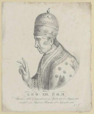 Bildnis des Leo XII.