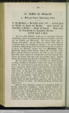 XI. Sachsen als Königreich