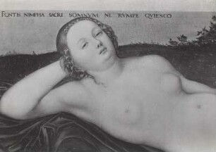 Liegende Quellnymphe