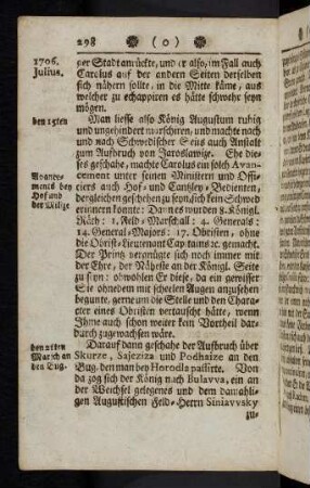 298-303, 1706, Julius./August.
