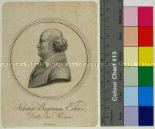 Medaillonbildnis des Mediziners und Philosophen Johann Benjamin Erhard
