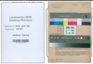 Entnazifizierung Georg Jankus , geb. 01.03.1899 (Stadtinspektor)