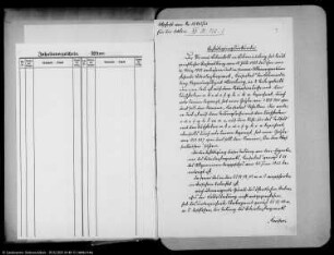 Berechtsame des nach der Teilung entstandenen Vitriolerzbergwerks "Kaiserbad" bei (Bad) Schmiedeberg
