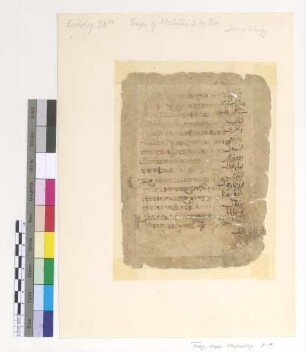 [The Divine Liturgy] : Fragm. copt. Pischoi Eucholog. 3