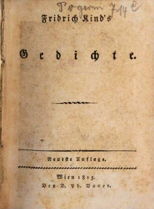 Gedichte