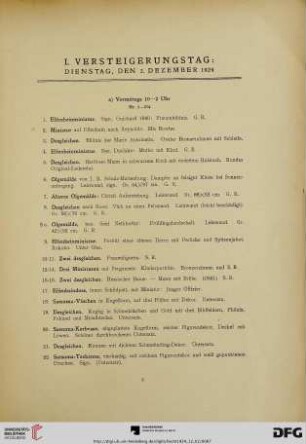 [Antike Möbel, Gemälde, Perser-Teppiche, Tabatièren-Sammlung, Silbergerät] (Nr. 1-454)