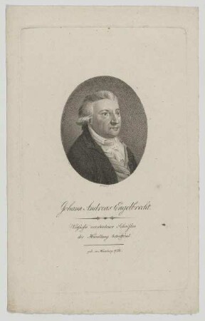 Bildnis des Johann Andreas Engelbrecht