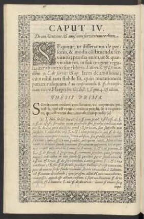 Caput IV. De constitutione, et amissione servitutum realium.