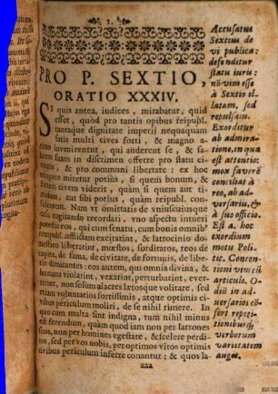 M. Tullii Ciceronis Orationum Volumen .... 3