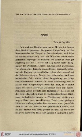 XXIII. Troja, 1873