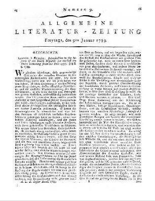 Ernst und Laune : eine period. Schrift in vermischten Erzählungen, satyrischen u. moralischen Aufsätzen. - Leipzig : Beygang Nr. 1-4. - 1788