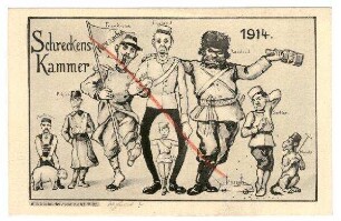 Nr. 85: Schreckenskammer 1914 (die Feindmächte) (verboten)