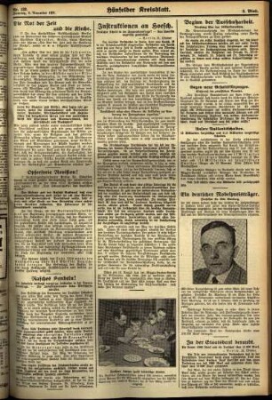 Zweite Ausgabe vom Dienstag, den 03. November 1931.