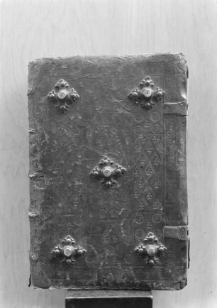 Altes Hauptbuch der Stadt Reval — Buchdeckel mit Beschlägen