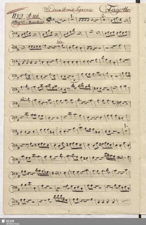 1152. Aria: Mi dica il mio Signore / Seydelmann, F.