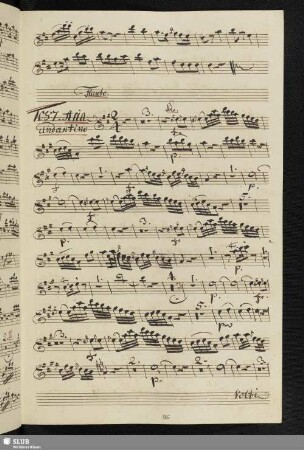 1087. Aria: Alza gl'occhi chi e quella mira / Naumann, J.G.