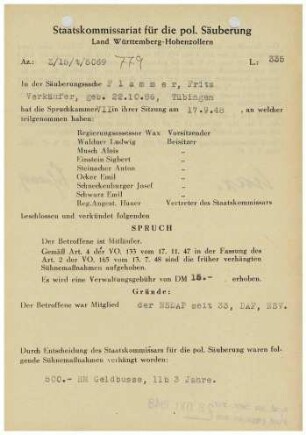 Flammer, Fritz
