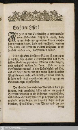 Geehrter Leser!