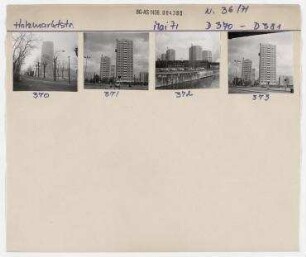 Straßenansicht. Berlin, Friedrichshain, Holzmarktstraße