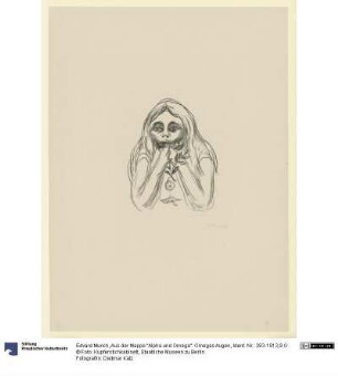 Aus der Mappe "Alpha und Omega": Omegas Augen