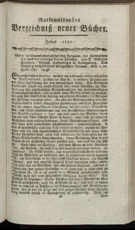 Julius 1782.