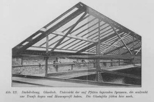 Dachdeckung für ein Glasdach