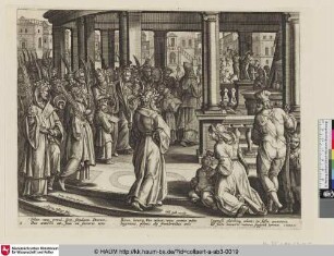 [The Entrance in the Citadel of Jerusalem; Der Einzug in die Zitadelle von Jerusalem]