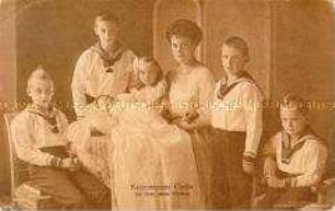 Cecilie von Preußen mit ihren Kindern