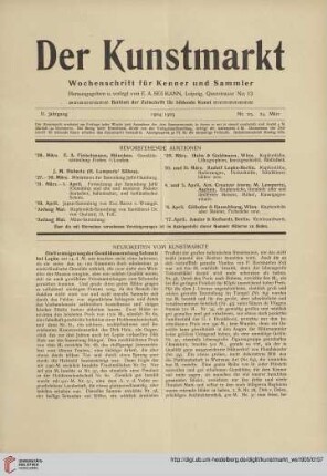 Nr. 25 (24. März)