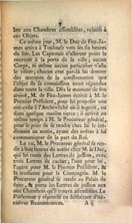 Journal De ce qui s'est passé au Parlement de Toulouse, au sujet de la Transcription des Edit & Déclaration du mois d' Avril 1763