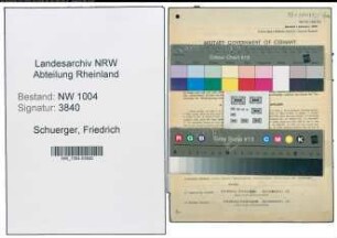 Entnazifizierung Friedrich Schuerger , geb. 12.07.1906 (Techniker)