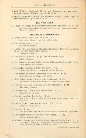 Sammlung von Auktionskatalogen : (d. Kunstantiquariats Amsler & Ruthardt, Berlin W., Behrenstr. 29 a.) [Umschlagt. :] Auction ... [Bis 39 unter d. Tit. : Kupferstichauction. s. vorh. Bl.]. 42