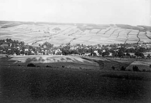 Königswalde (Kreis Annaberg). Ortsansicht von Osten