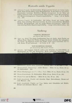 Wertvolle antike Teppiche (Nr. 623-624)
