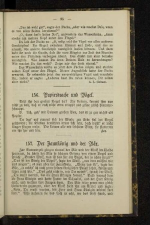 157. Der Zaunkönig und der Bär.