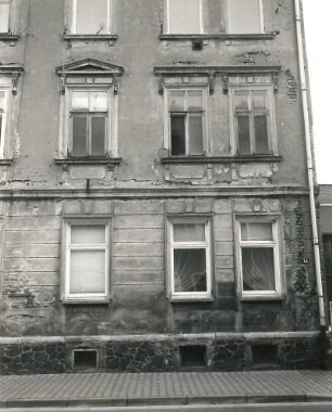 Wurzen, Walter-Rathenau-Straße 14. Wohnhaus (1870/1880). Fenster