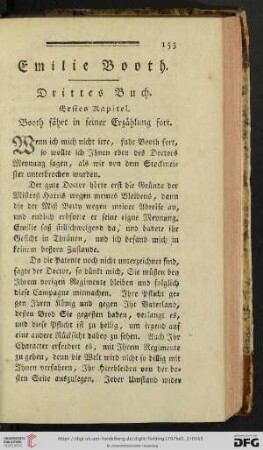 Emilie Booth: Drittes Buch