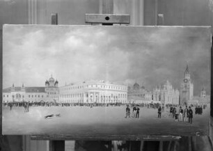 Panorama vom Kreml in Moskau