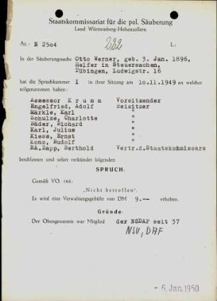 Werner, Otto