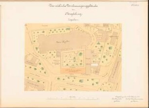Südliches Kreuzganggebäude, Magdeburg: Lageplan 1:100