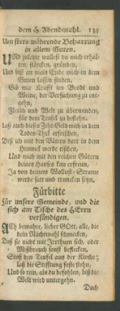 Fürbitte