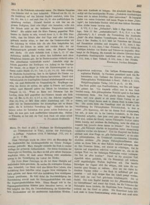 361-362 [Rezension] Marx, Jakob, Abriß der Patrologie