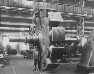 Rotor einer Wechselstrommaschine : Technikgeschichte | Physik | Elektrizität | Elektromagnet und Elektromotor