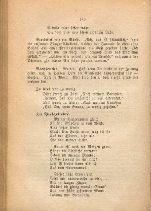 Die Vielgeliebte.