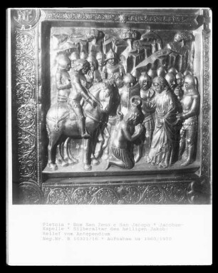 Antependium des Altars des Heiligen Jakobs: