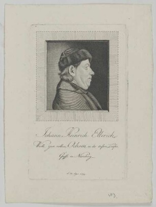 Bildnis des Johann Heinrich Etterich