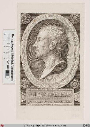 Bildnis Johann Joachim Winckelmann