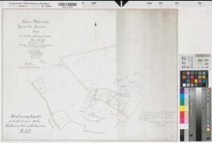 Greven (Greven), Rentengutsache Böhmer-Schmeddehausen, Teilungskarte Flur 29
