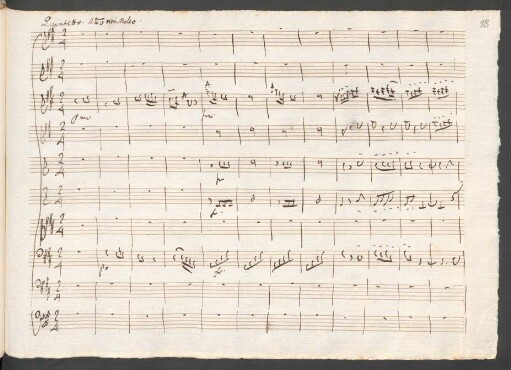 Quintetto. Allegro non molto