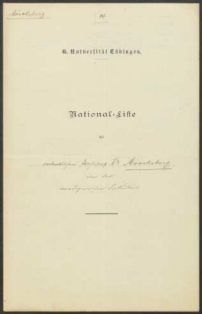 Nationalliste